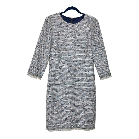 J. Crew Fringe Tweed Dress - Picture 3 of 9